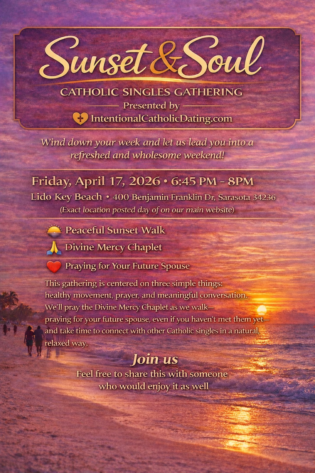 Upcoming Catholic speed dating events